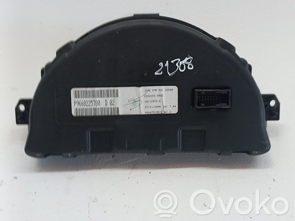 Citroen C3 Tachimetro (quadro strumenti) 