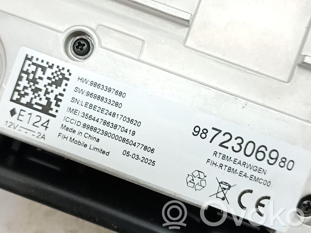 Peugeot Rifter Modul de control caroserie central