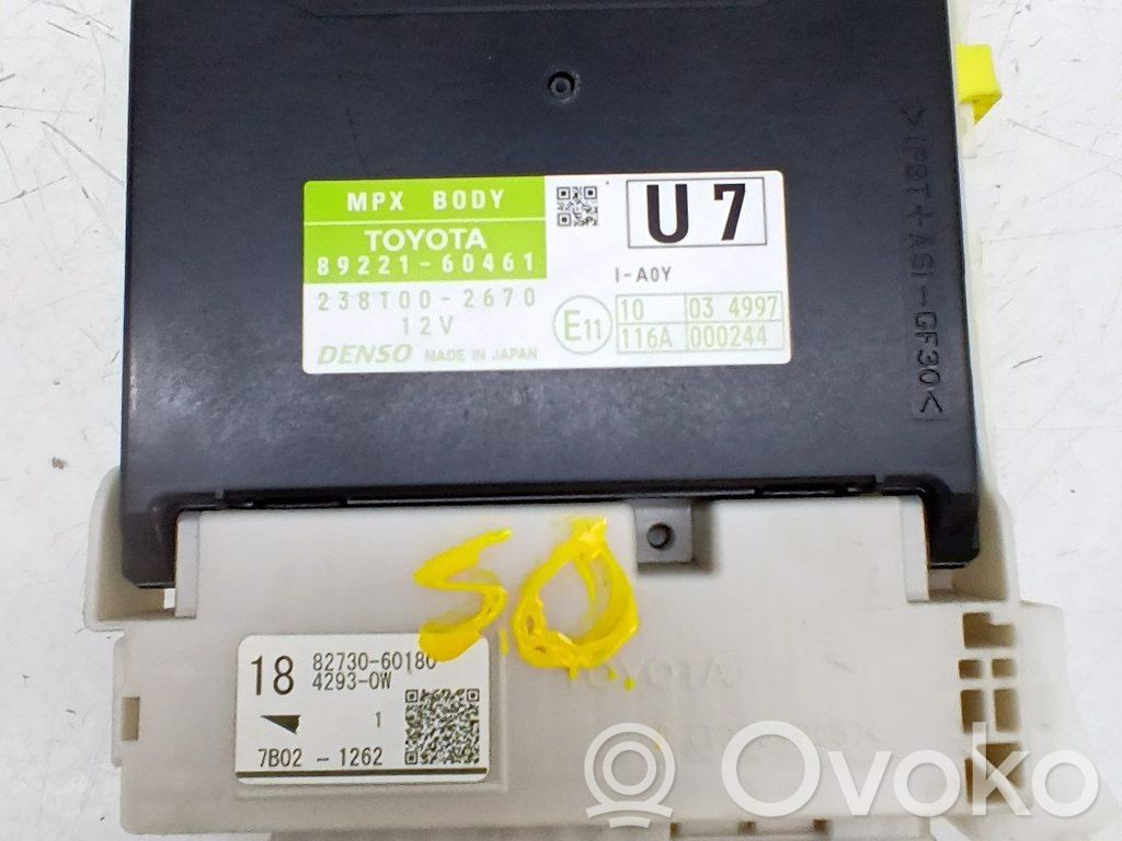Toyota Land Cruiser (J150) Module de contrôle carrosserie centrale