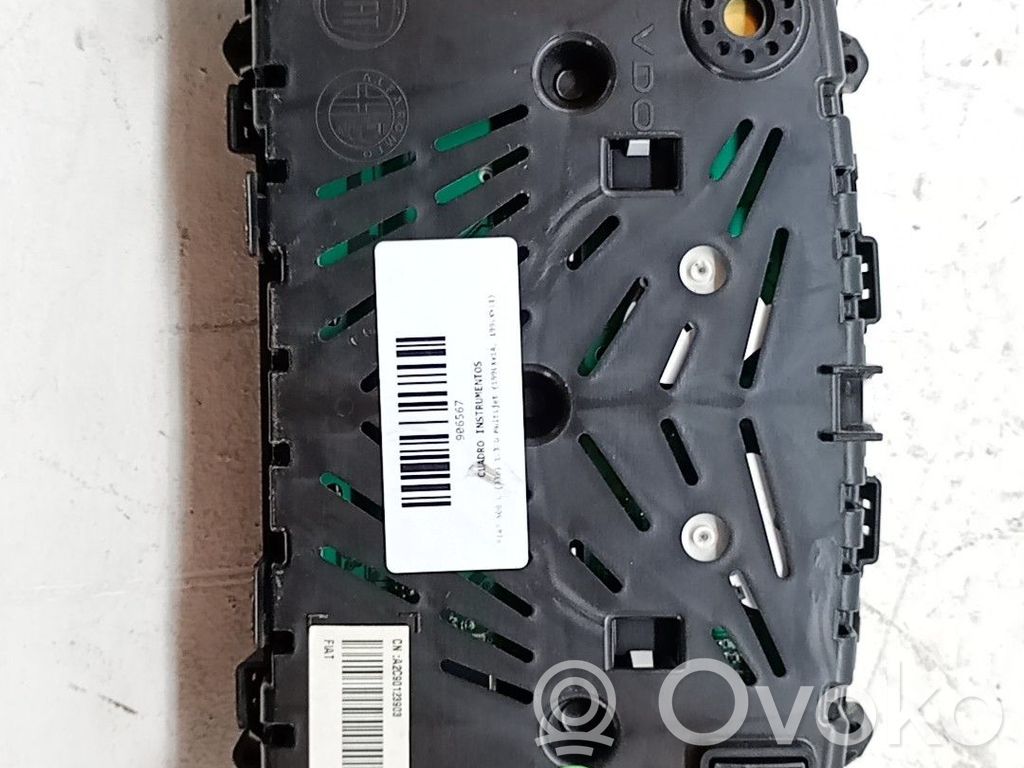 Fiat 500L Compteur de vitesse tableau de bord 