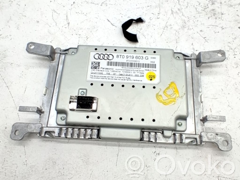 Audi A4 S4 B6 8E 8H Écran d'affichage supérieur 