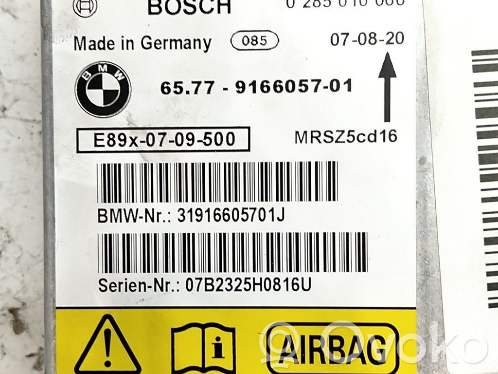 BMW 3 E92 E93 Airbagsteuergerät 