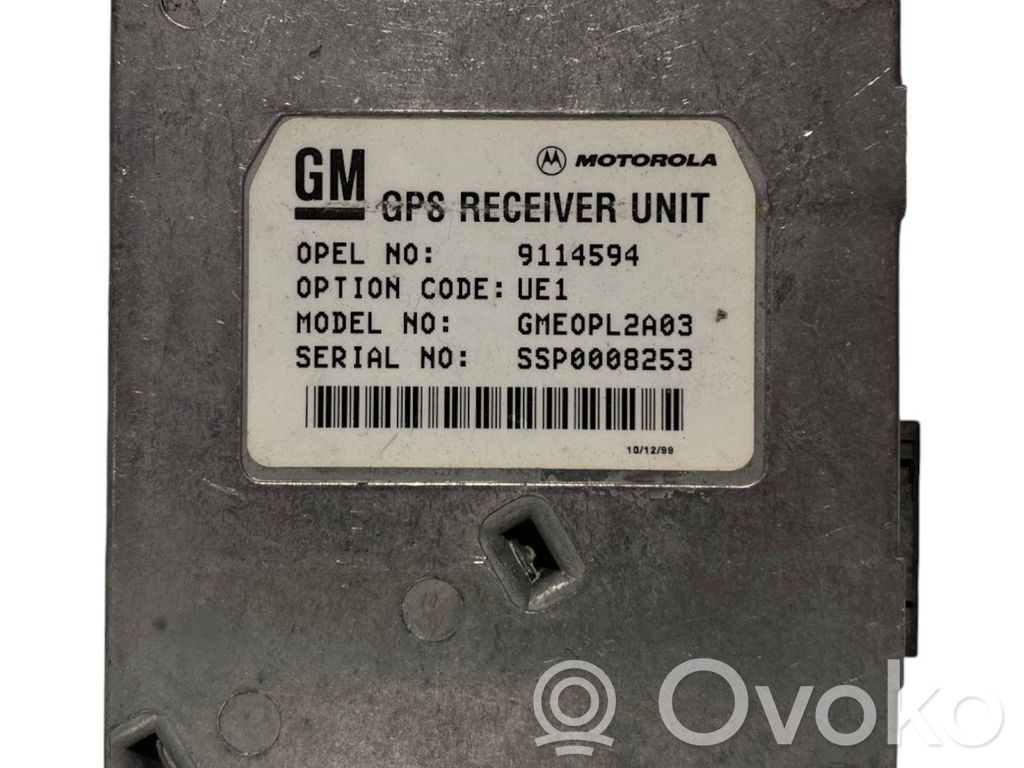 Opel Omega B1 GPS navigation control unit/module 