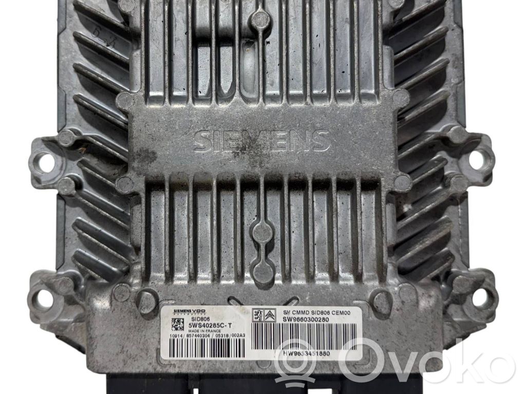 Citroen C3 Engine control unit/module 
