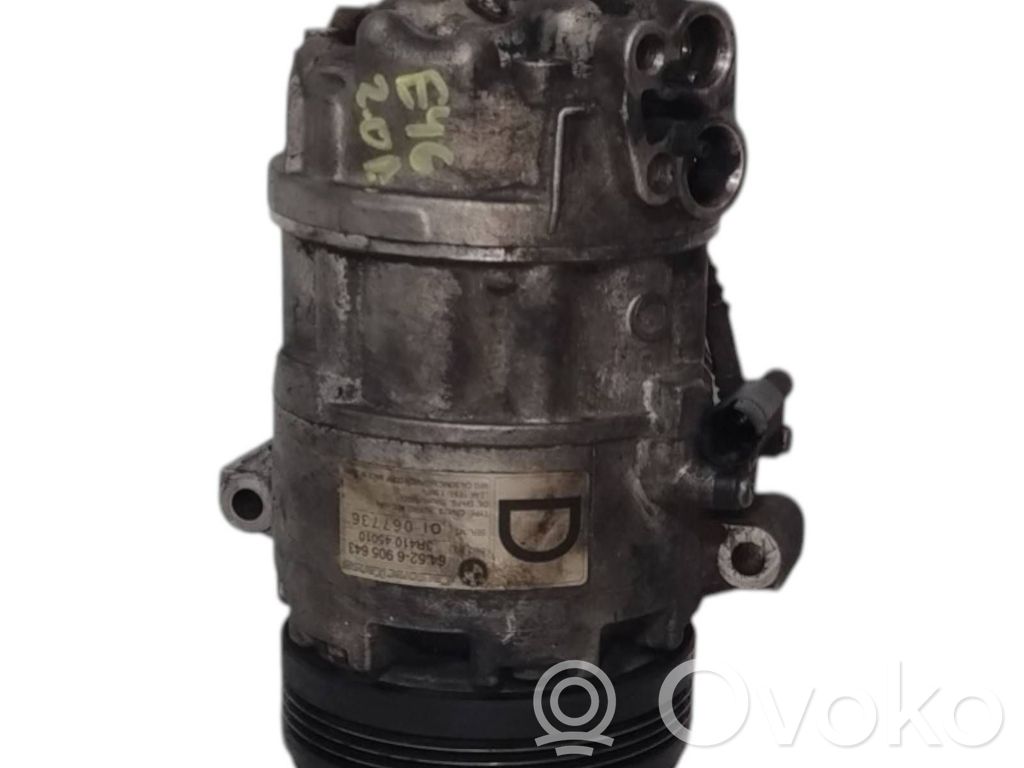 Air conditioning (A/C) compressor (pump)   64526905643,64509182796,64529145353,3R41045010,64526901206,64528386650