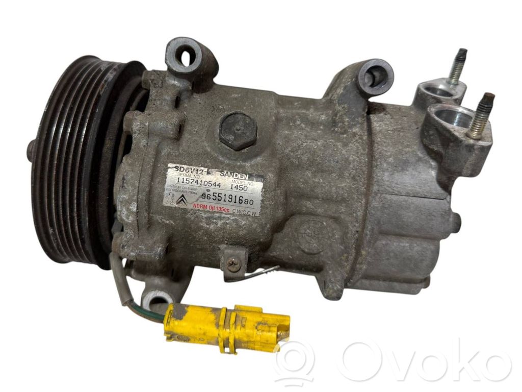 Citroen C3 Compresor (pompă) aer condiționat (A/C) 