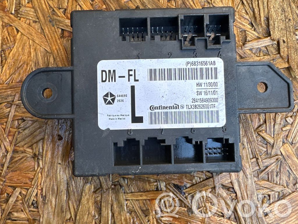 Door control unit/module   68316561AB,2841584909300