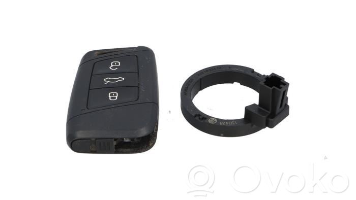 Volkswagen PASSAT B8 Tarjeta/llave de arranque 