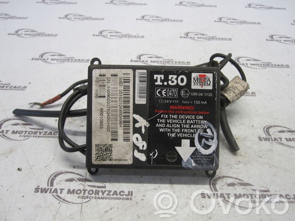 Other control units/modules   A6010802