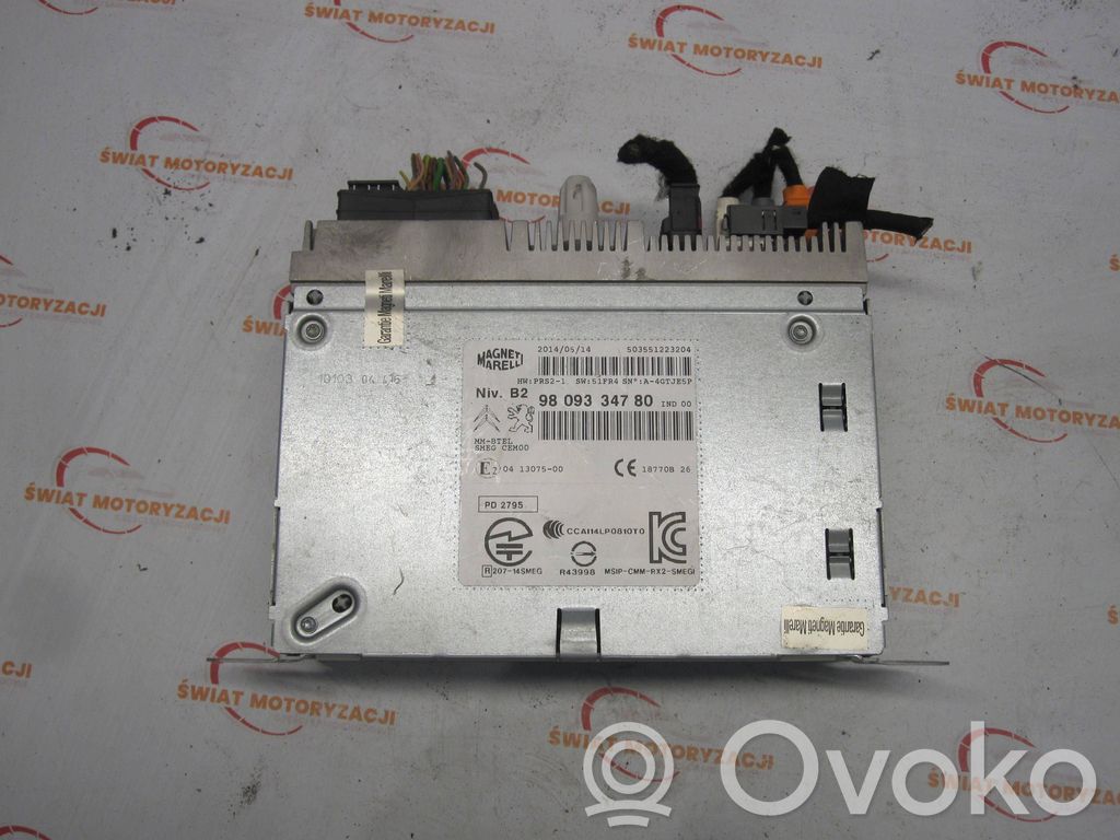 Citroen C4 II Radio/CD/DVD/GPS head unit 