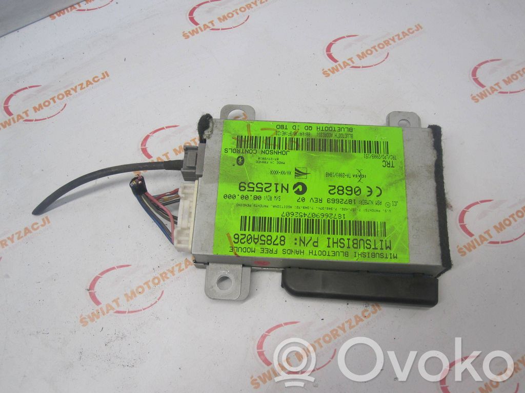 Unidad de control/módulo de bluetooth   8785A026,1872669,N12559