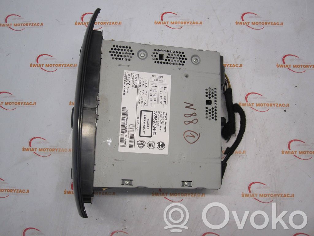 Fiat Doblo Head unit multimedia control 