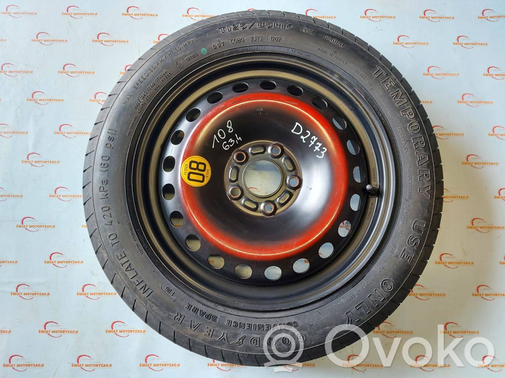 Jaguar X-Type Rueda de repuesto R15 