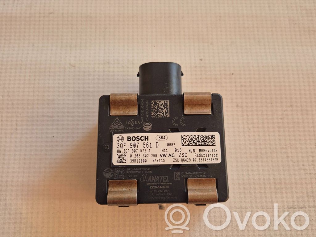 Skoda Octavia Mk3 (5E) Distronic sensor radar 