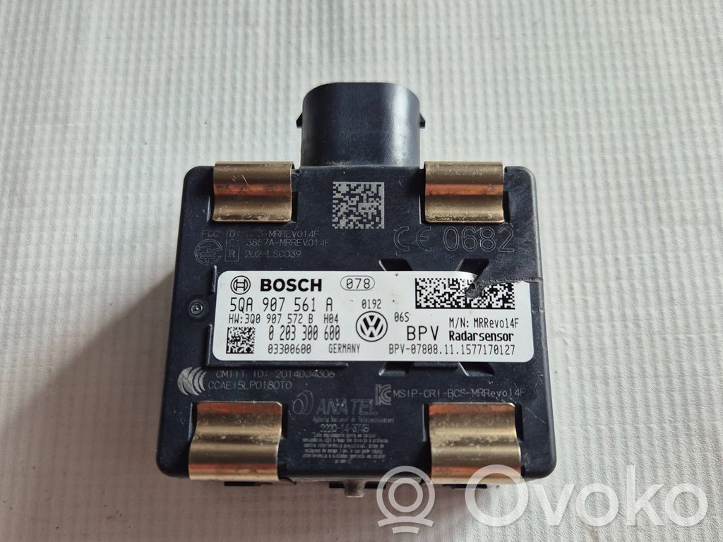Volkswagen Touran III Sensor de radar Distronic 