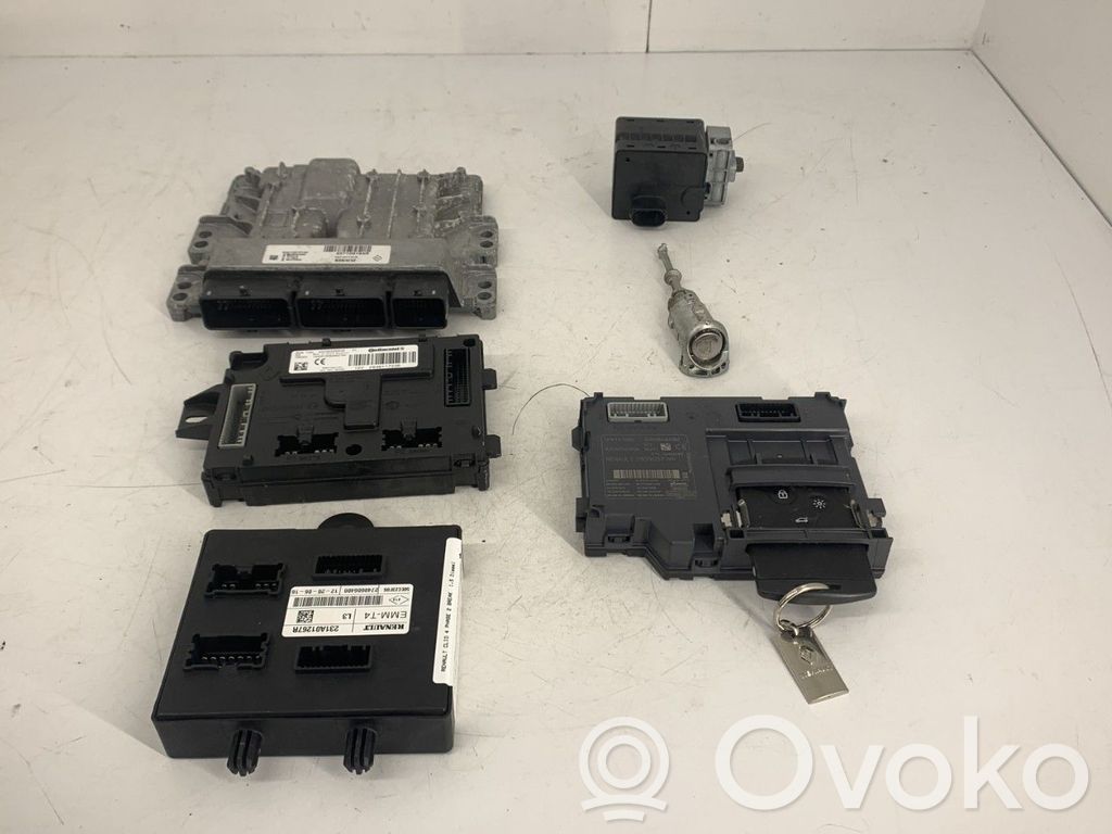 Renault Clio IV Engine ECU kit and lock set 