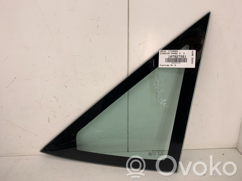 Citroen Evasion Front triangle window/glass 
