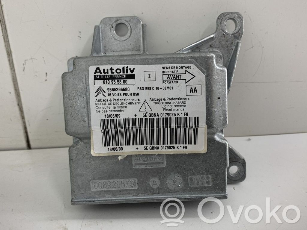 Citroen C4 Grand Picasso Sterownik / Moduł Airbag 