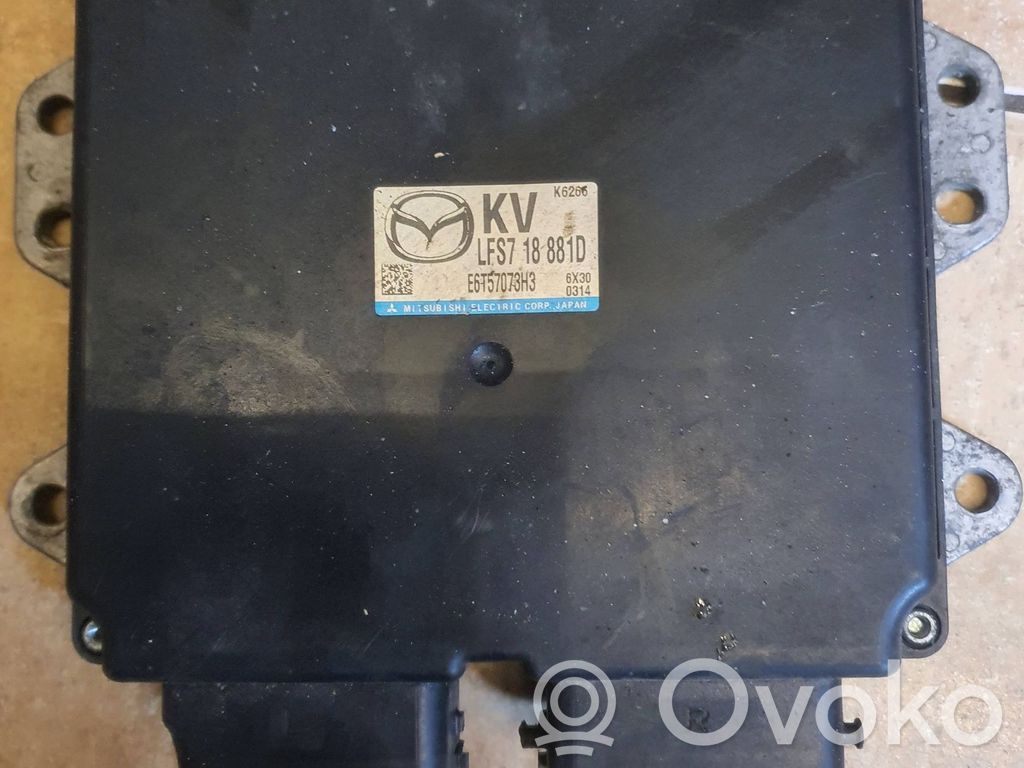 Engine control unit/module   E6T57073H3,LFS718881D,K6266