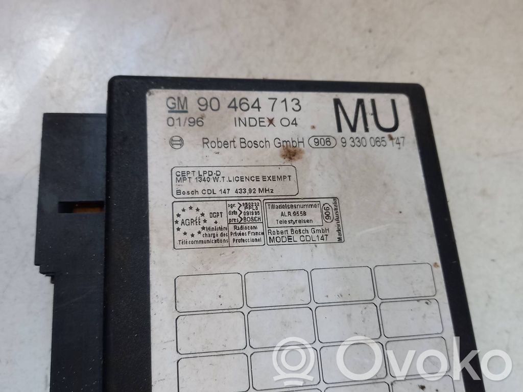 Module confort   90464713,9330065