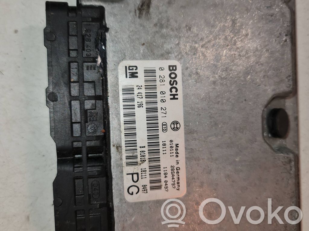 Opel Vectra B Sterownik / Moduł ECU 