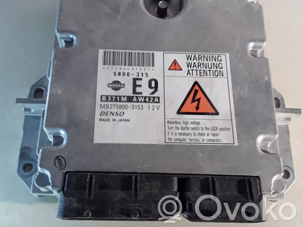 Engine control unit/module   B371MAW42A,MB2758003153