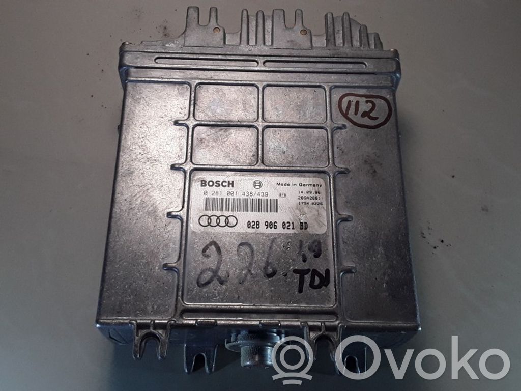 Engine control unit/module   0281001438439,028906021BD