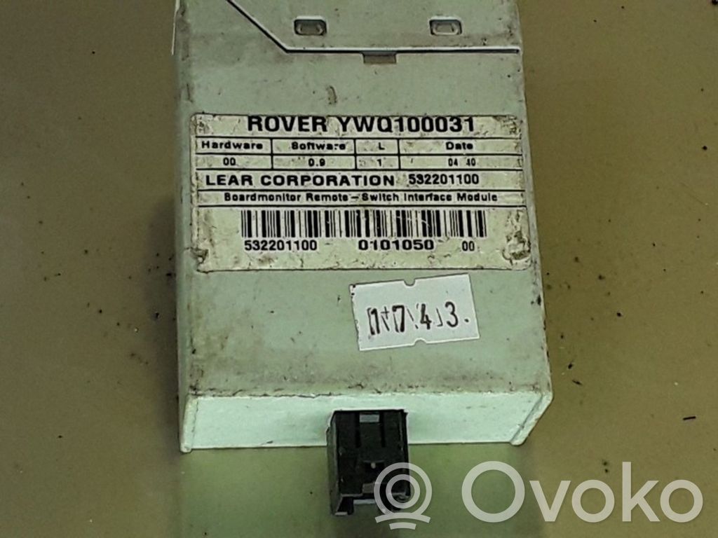 Other control units/modules   532201100