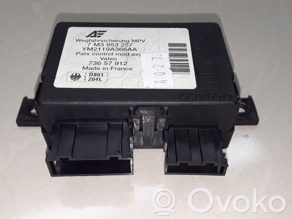 Volkswagen Sharan Immobilizer control unit/module 