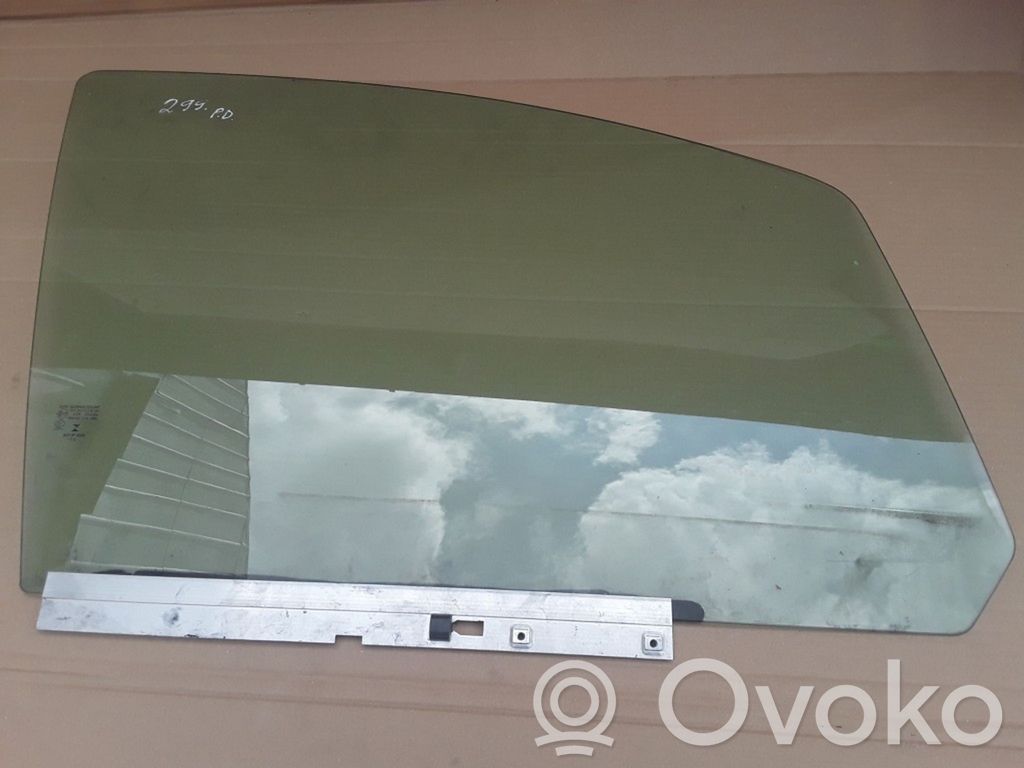 Opel Zafira B Pagrindinis priekinių durų stiklas (keturdurio) 
