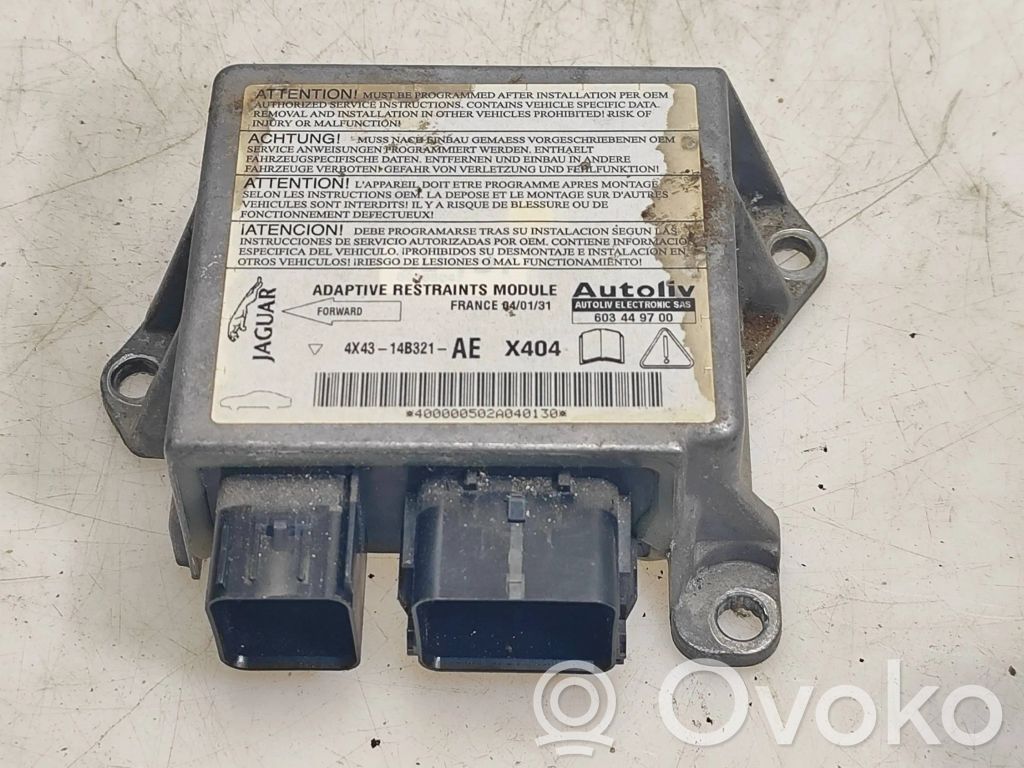 Jaguar X-Type Airbag control unit/module 