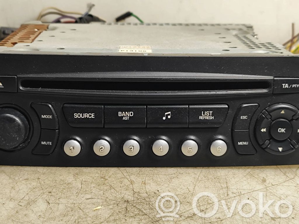 Panel / Radioodtwarzacz CD/DVD/GPS   96639629XT,PSARCD41351,F60005113,VD10005113