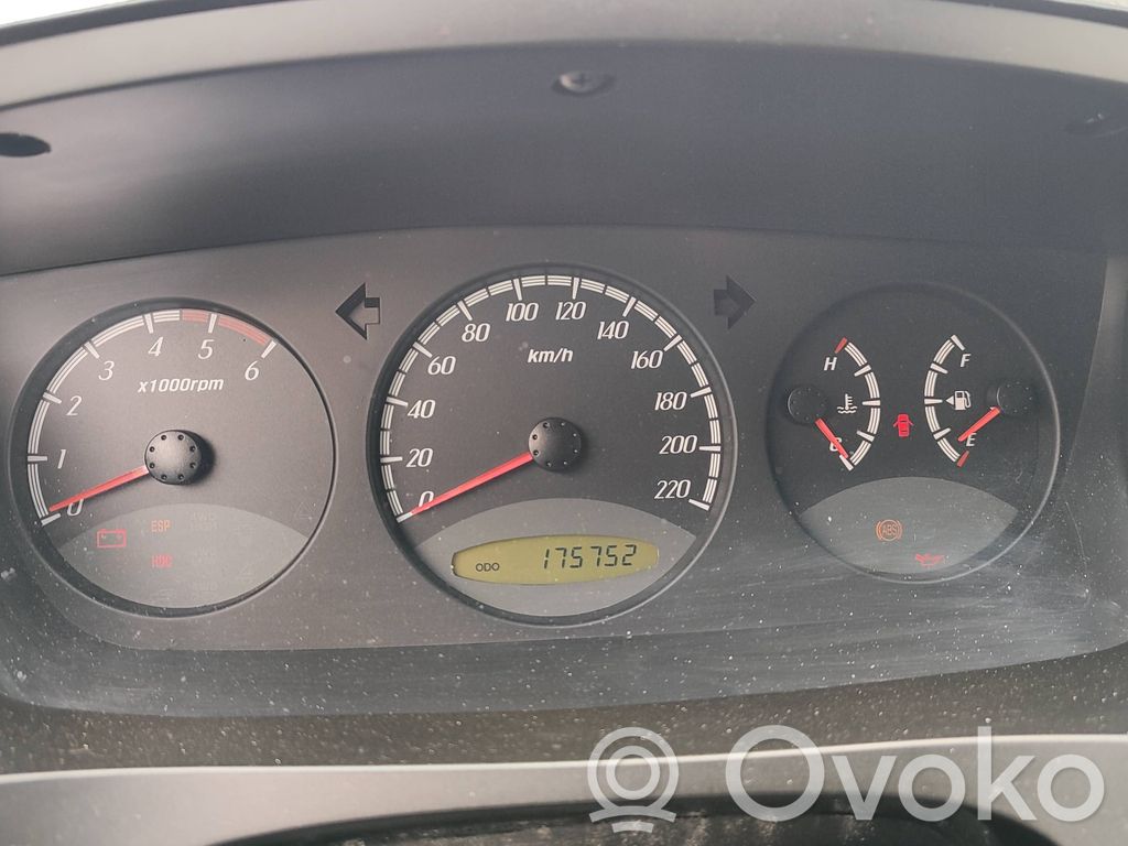 SsangYong Actyon Vitezometru (grup de instrumente) 