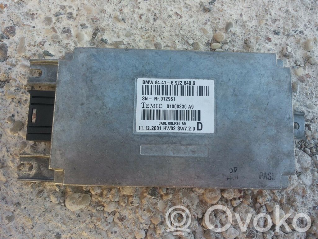 BMW 7 E65 E66 Voice control module 
