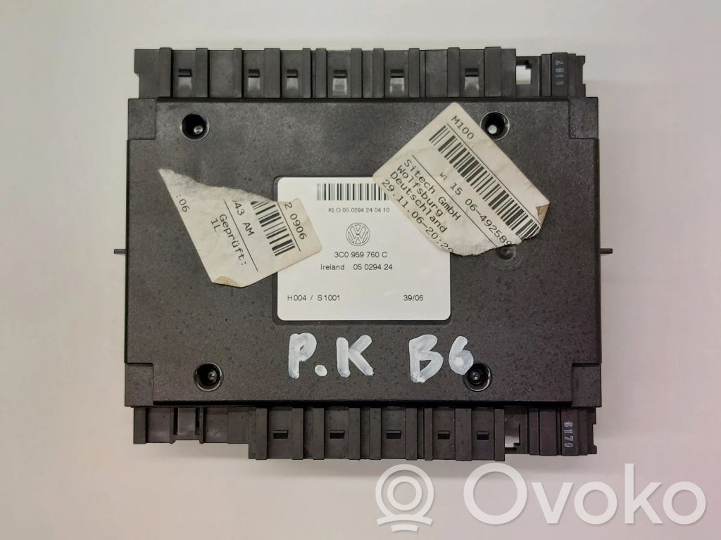 Volkswagen PASSAT B6 Module de commande de siège 