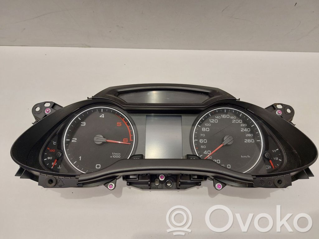Audi A4 S4 B8 8K Speedometer (instrument cluster) 