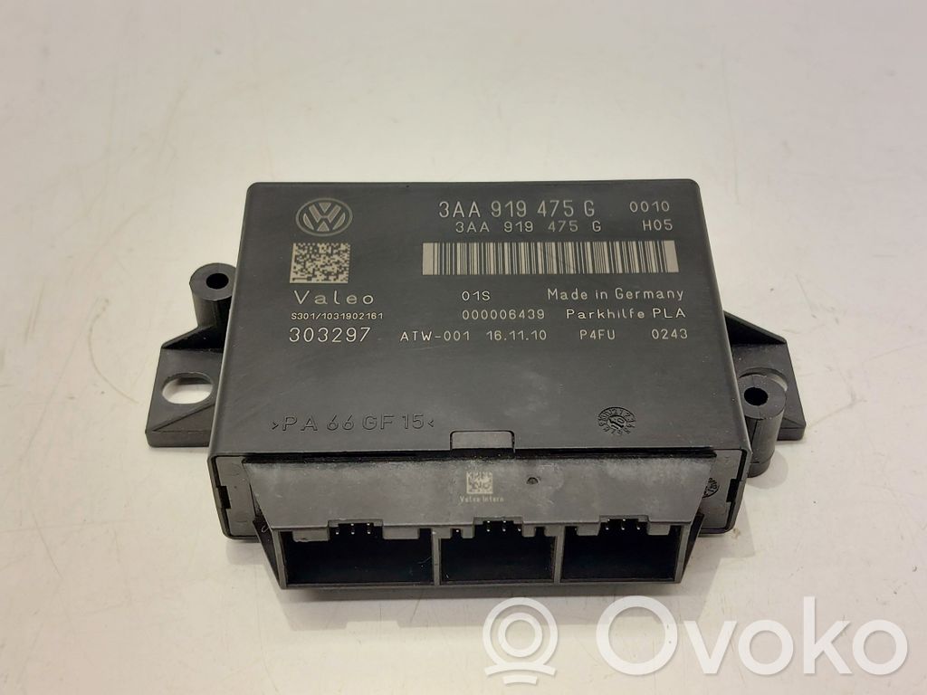 Volkswagen PASSAT CC Unidad de control/módulo PDC de aparcamiento 