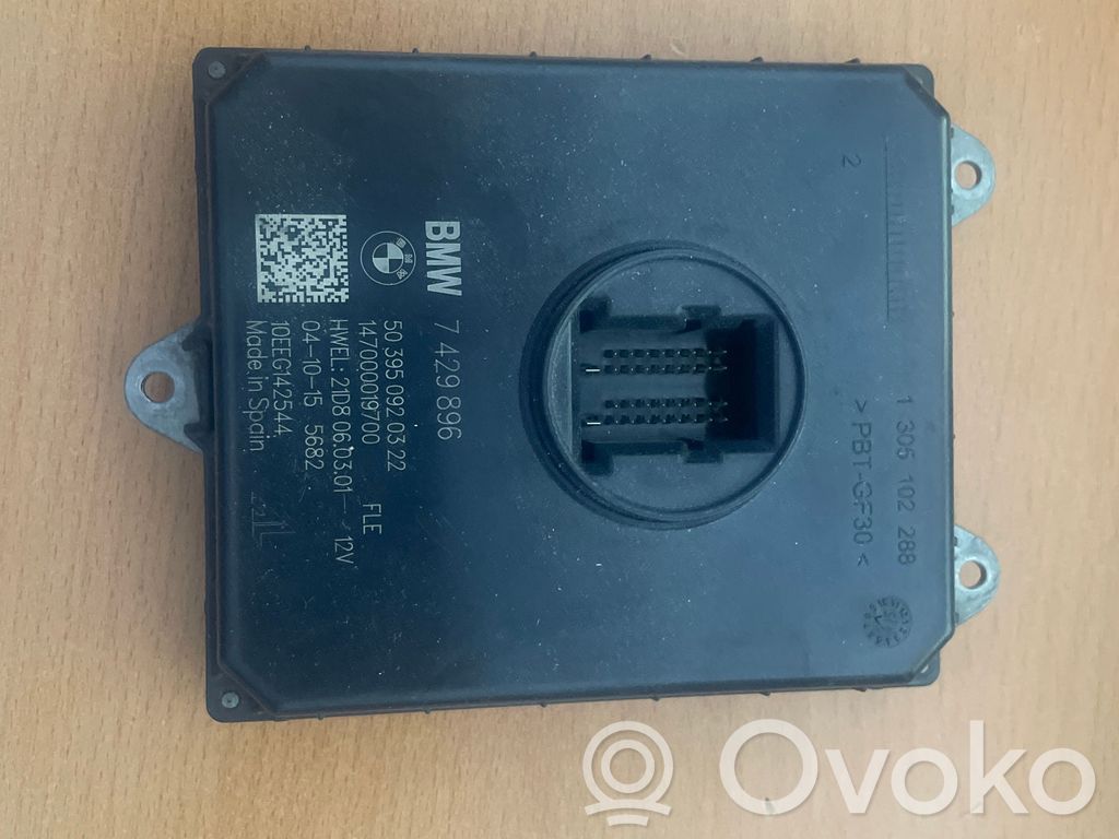 BMW X1 F48 F49 Sterownik / moduł świateł Xenon 