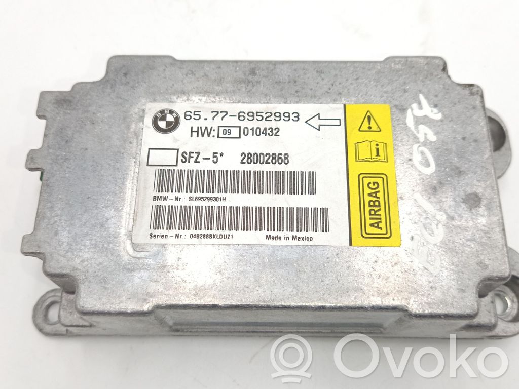 BMW 5 E60 E61 Unidad de control/módulo del Airbag 