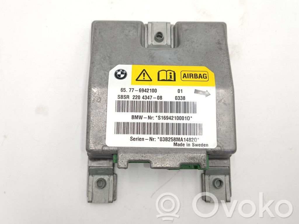 Airbag control unit/module   65776942100,6942100,65776962886,6962886