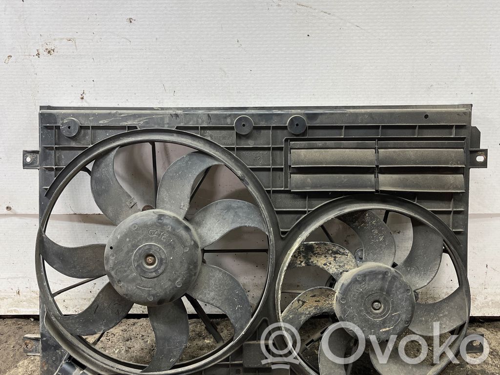 Volkswagen PASSAT B6 Elektryczny wentylator chłodnicy 