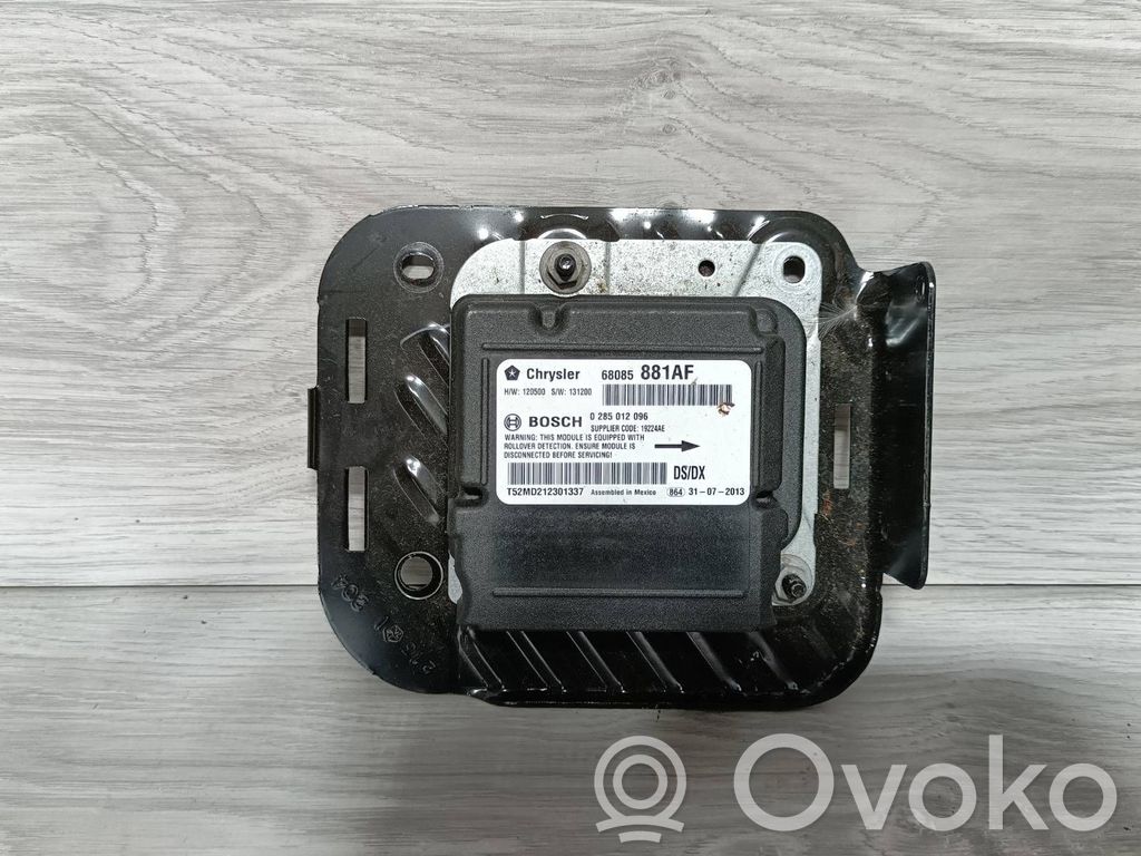 Airbag control unit/module   68085881AF,0285012096,T52MD21230133