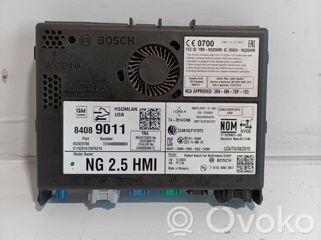 Cadillac CT6 Moduł / Sterownik GPS 