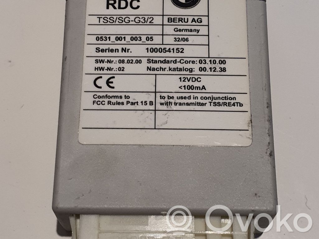 BMW X5 E70 Padangų slėgio valdymo blokas 