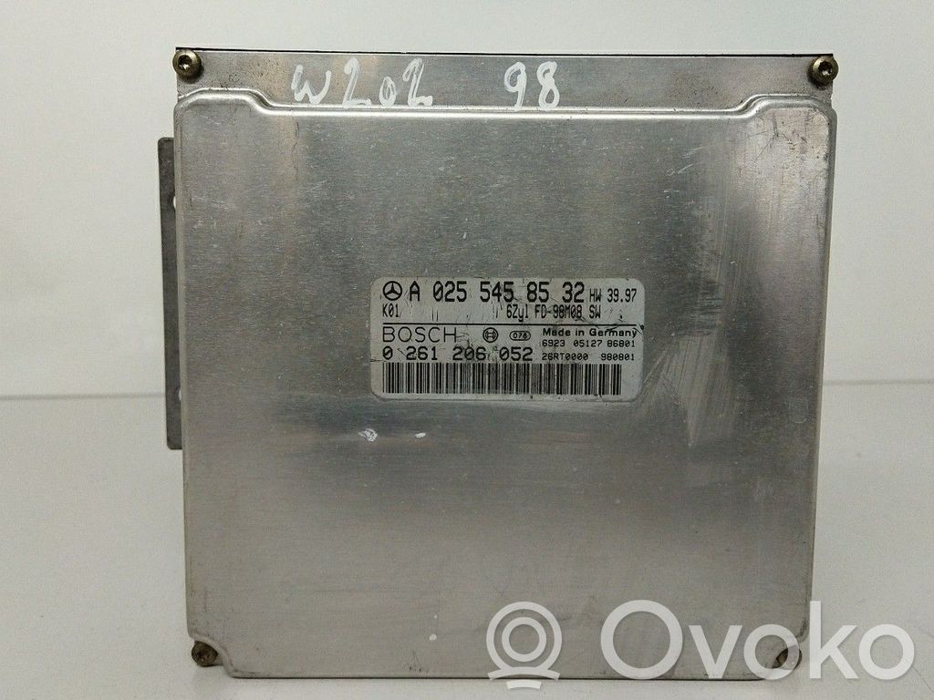 Engine control unit/module   0255458532,0261206052