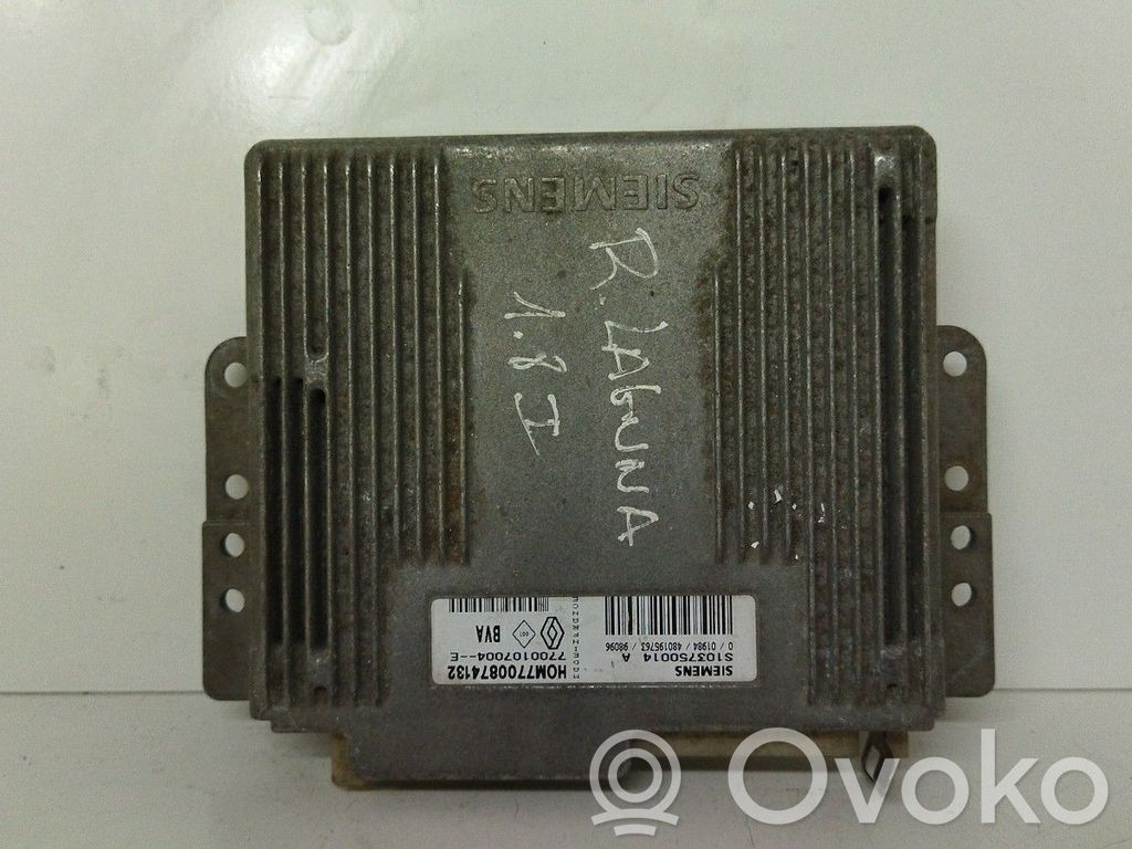 Engine control unit/module   7700107004E,HOM7700874132,S103750014A