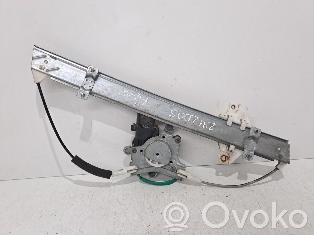 Front window lifting mechanism without motor