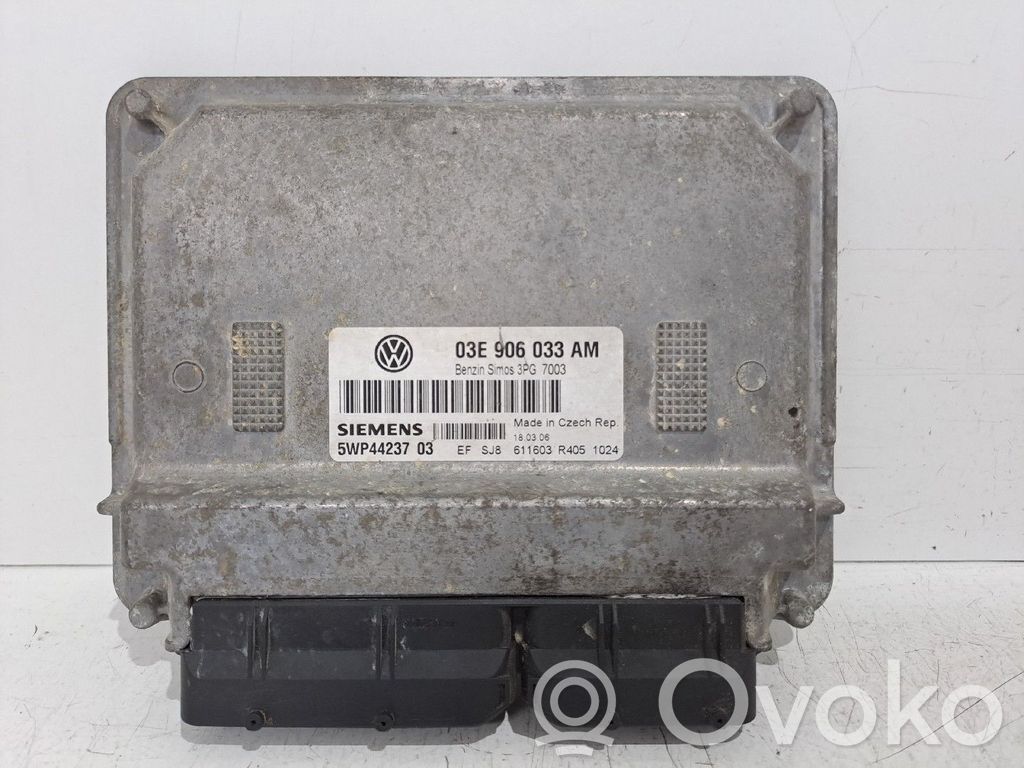 Engine control unit/module   03E906033AM,5WP4423703