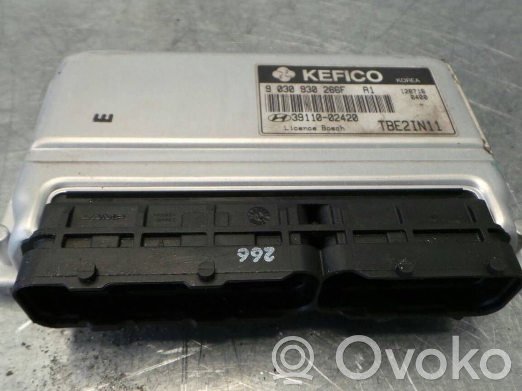 Moottorin ohjainlaite/moduuli   3911002420,1505007,9030930266F,TBE2IN11