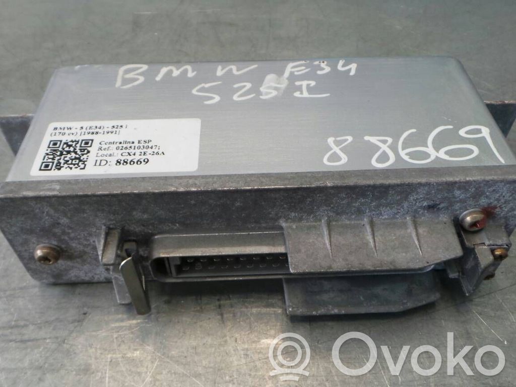 ESP (stability system) control unit   0265103047,34521,34521160413